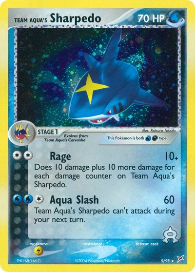 Team Aqua's Sharpedo #5 Team Magma vs Team Aqua
