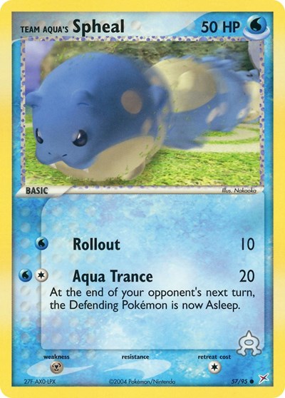 Team Aqua's Spheal #57 Team Magma vs Team Aqua