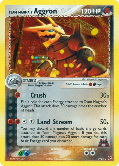 Team Magma's Aggron #7 Team Magma vs Team Aqua