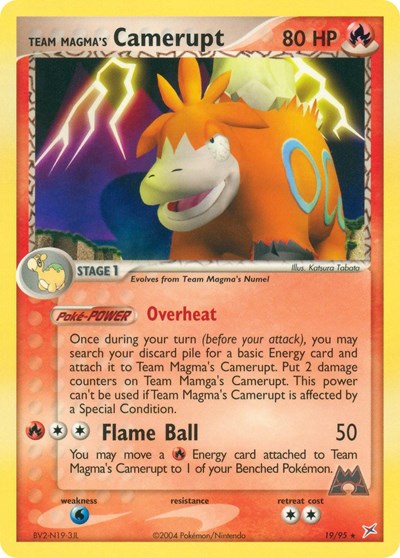 Team Magma's Camerupt #19 Team Magma vs Team Aqua