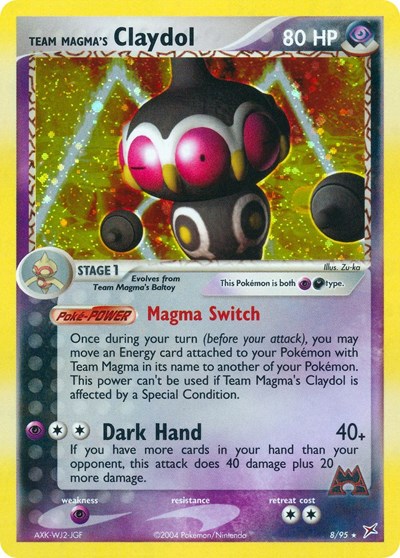 Team Magma's Claydol #8 Team Magma vs Team Aqua