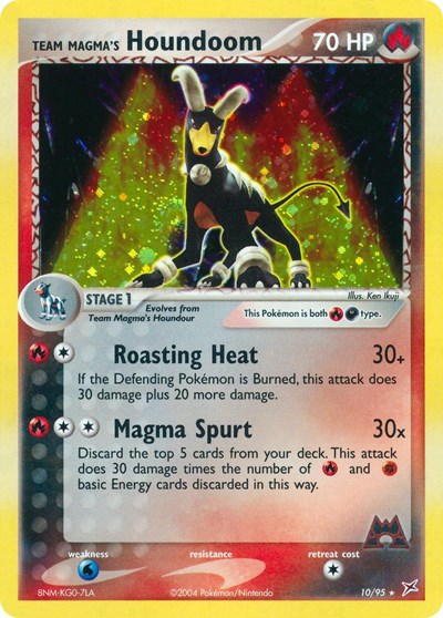 Team Magma's Houndoom #10 Team Magma vs Team Aqua