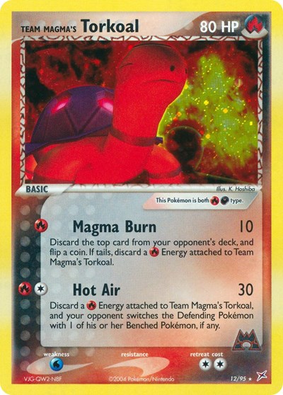 Team Magma's Torkoal #12 Team Magma vs Team Aqua