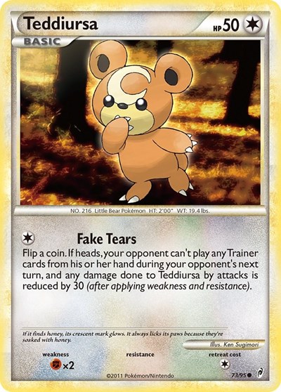 Teddiursa #73 Call of Legends