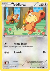 Teddiursa #RC15 Legendary Treasures: Radiant Collection