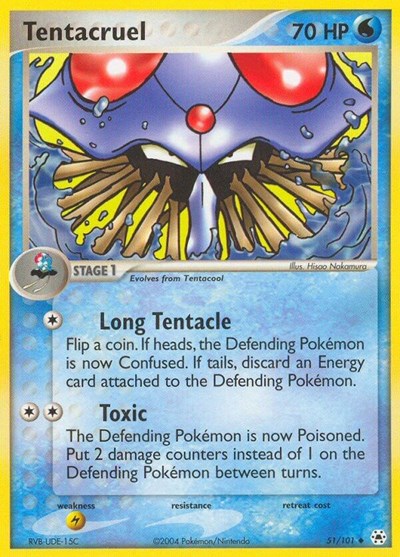 Tentacruel #51 Hidden Legends