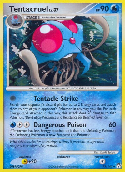 Tentacruel #75 Legends Awakened