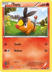 Tepig #15 Black and White