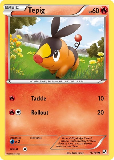 Tepig Black and White #15