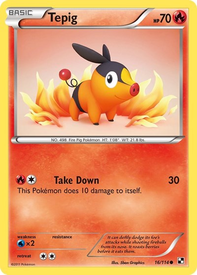 Tepig Black and White #16