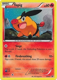 Tepig #BW07 Black and White Promos