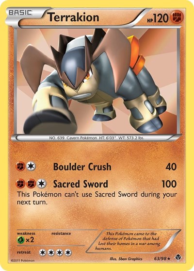 Terrakion #63 Emerging Powers