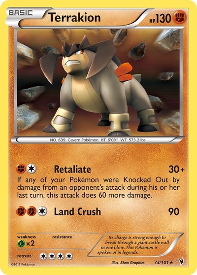 Terrakion #73 Noble Victories