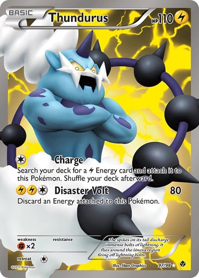 Thundurus #97 Emerging Powers