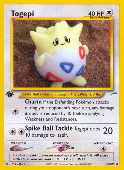 Togepi #56 Neo Destiny