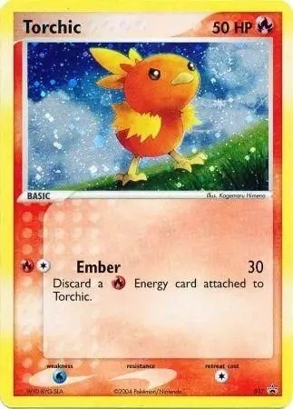 Torchic - 017 #17 Nintendo Promos