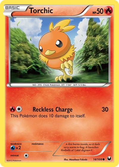 Torchic #14 Dark Explorers