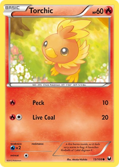 Torchic #15 Dark Explorers