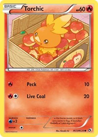 Torchic #RC5 Legendary Treasures: Radiant Collection