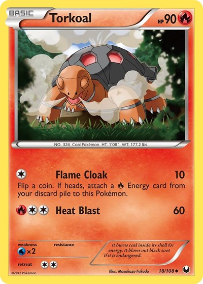 Torkoal #18 Dark Explorers