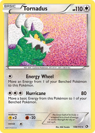 Tornadus #108 Legendary Treasures