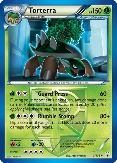 Torterra #3 Plasma Storm