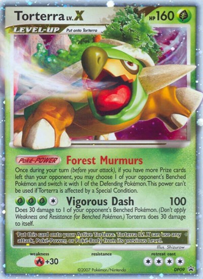 Torterra LV.X #DP09 Diamond and Pearl Promos