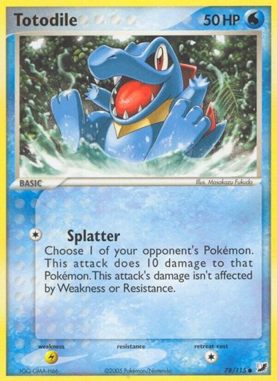 Totodile #78 Unseen Forces