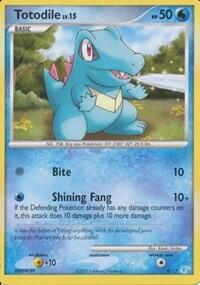 Totodile #8 DP Trainer Kit: Manaphy & Lucario
