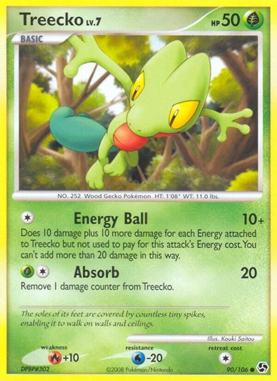 Treecko #90 Great Encounters