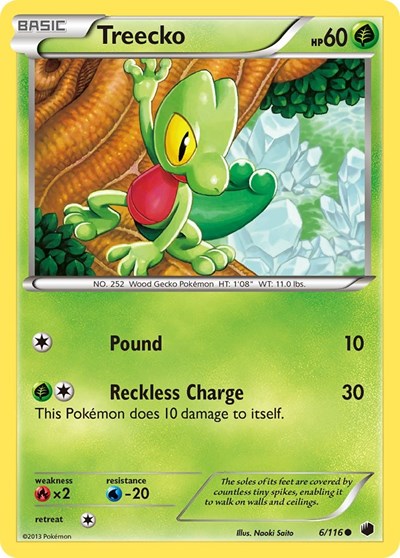 Treecko #6 Plasma Freeze