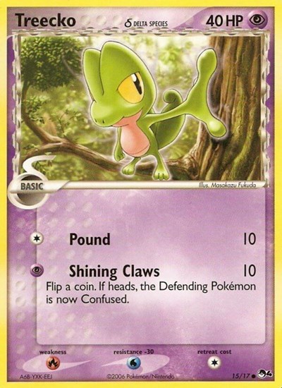 Treecko #15 POP Series 4