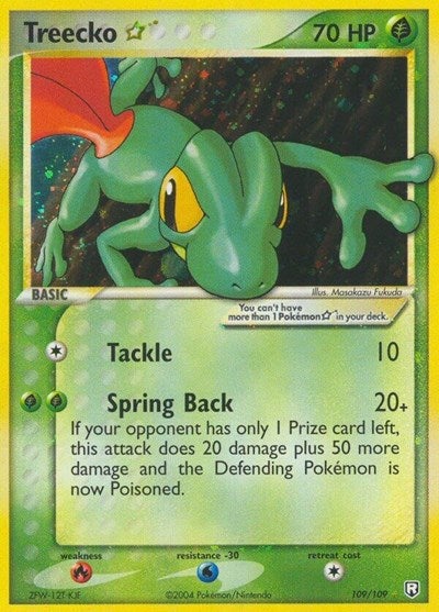 Treecko Star Team Rocket Returns