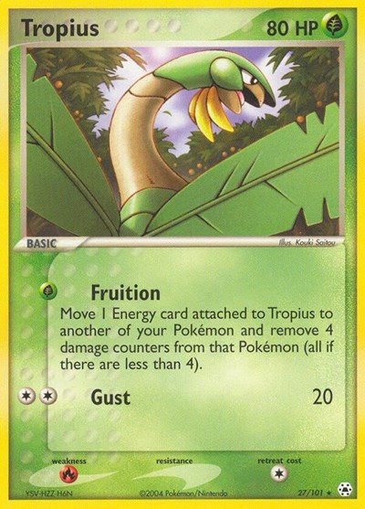 Tropius #27 Hidden Legends