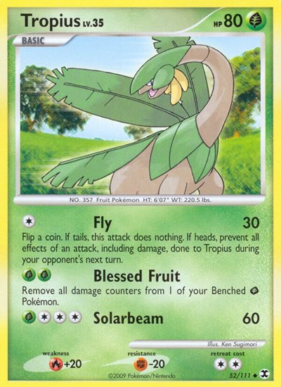 Tropius #52 Rising Rivals