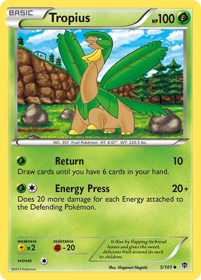 Tropius #5 Plasma Blast