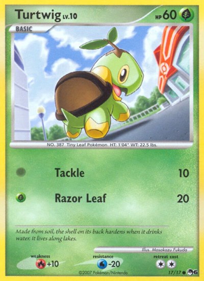 Turtwig #17 POP Series 6