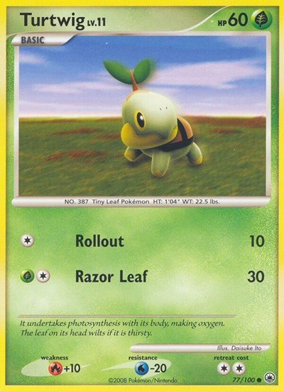 Turtwig #77 Majestic Dawn