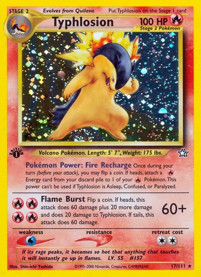 Typhlosion #17 Neo Genesis