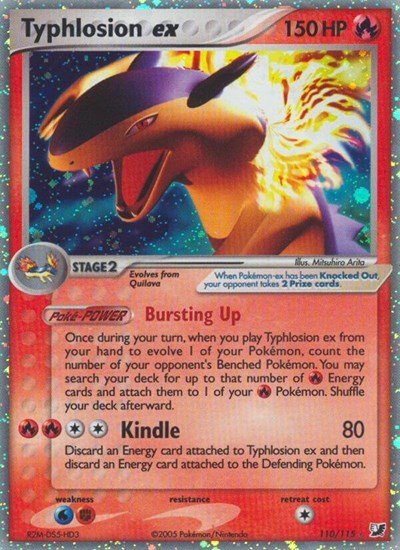 Typhlosion ex #110 Unseen Forces