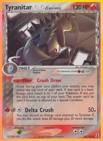 Tyranitar #16 Delta Species