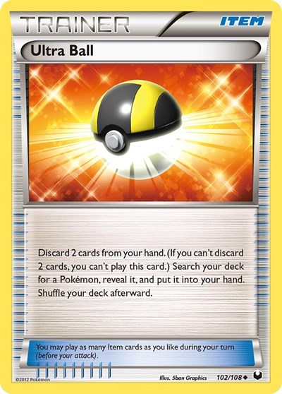 Ultra Ball #102 Dark Explorers