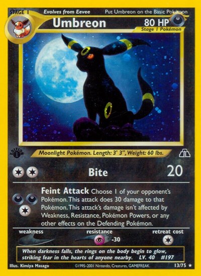 Umbreon #13 Neo Discovery