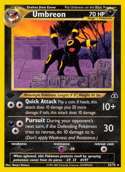 Umbreon #32 Neo Discovery