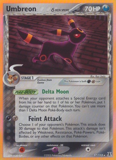 Umbreon #17 Delta Species