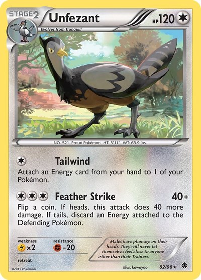 Unfezant #82 Emerging Powers