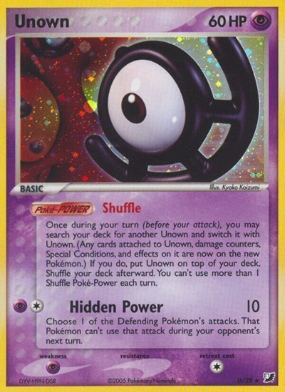 Unown #U Unseen Forces