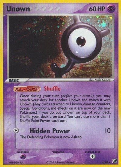 Unown #Y Unseen Forces