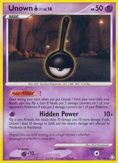 Unown #42 Legends Awakened