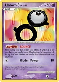 Unown [B] #66 Diamond and Pearl